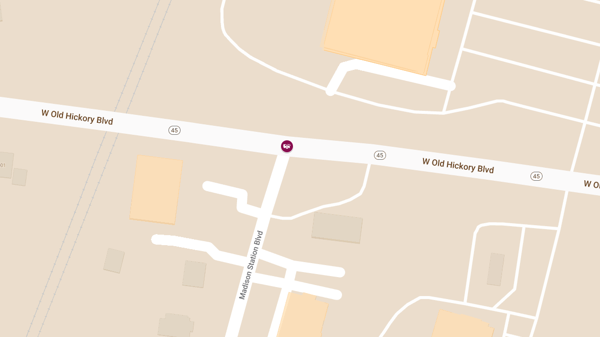 Collision with Injuries at Madison Station Blvd & Old Hickory Blvd W