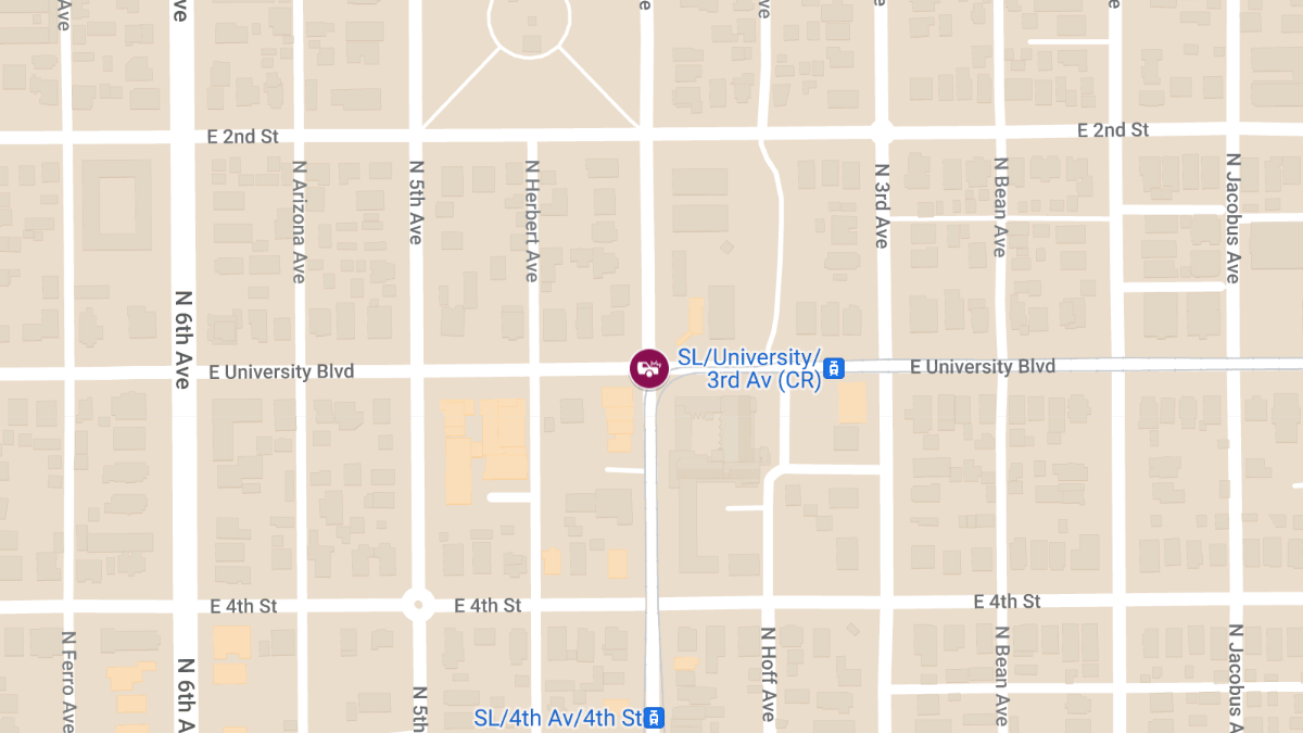 Collision with Injuries at N 4th Ave & E University Blvd