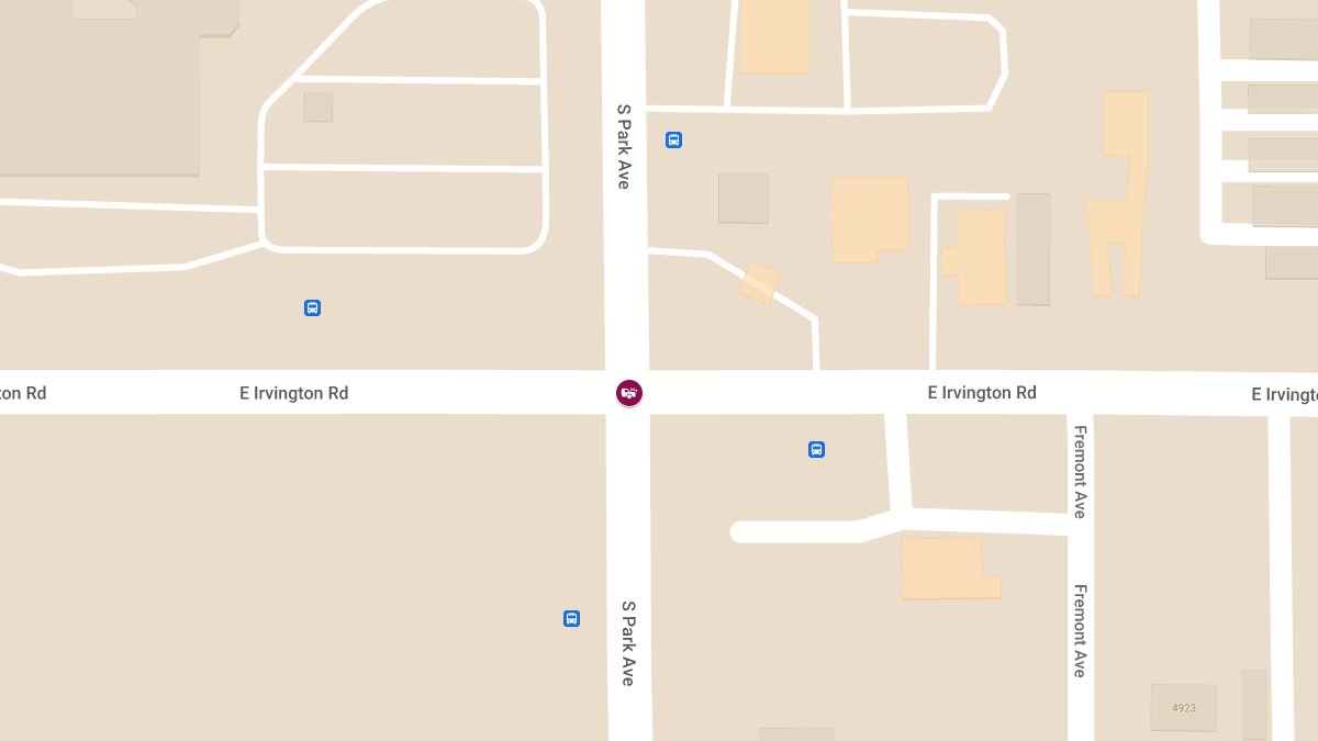 Collision with Injuries at S Park Ave and E Irvington Rd