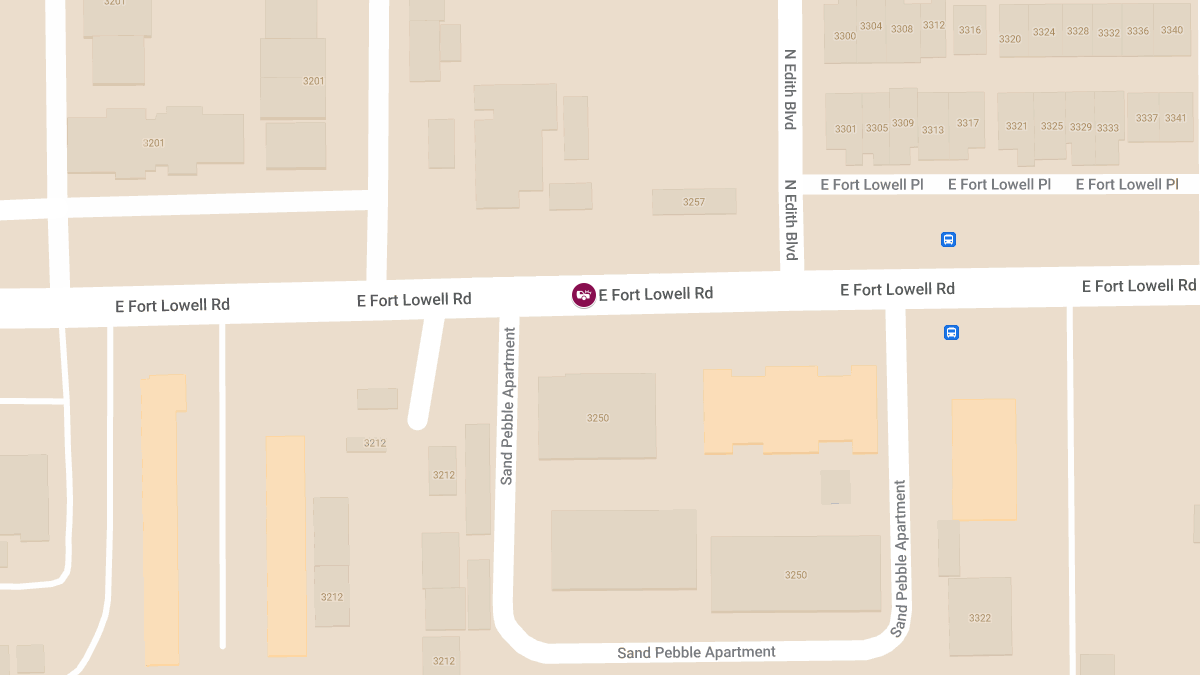 Collision with Injuries on East Fort Lowell Rd