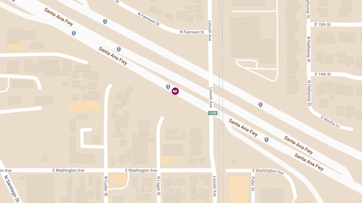 Collision with Injuries on I-5