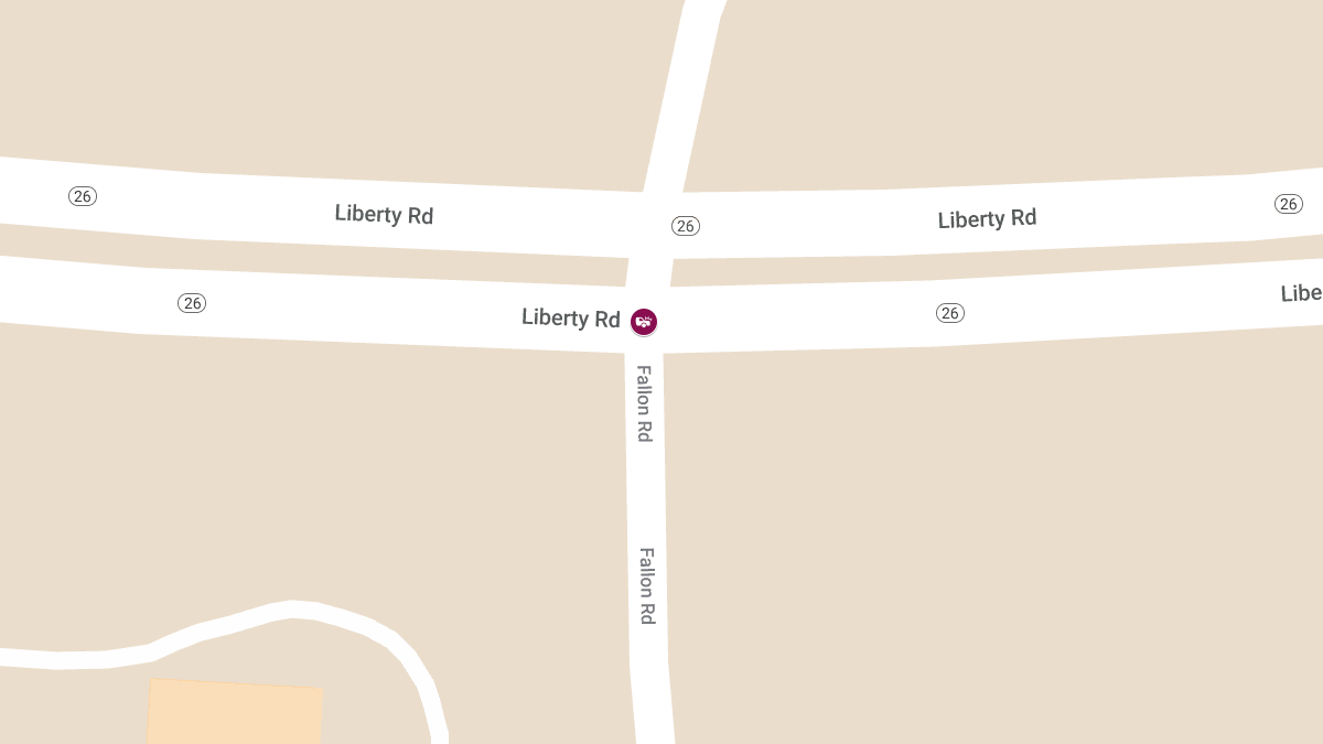 Collision with Possible Entrapment at Liberty Rd & Fallon Rd