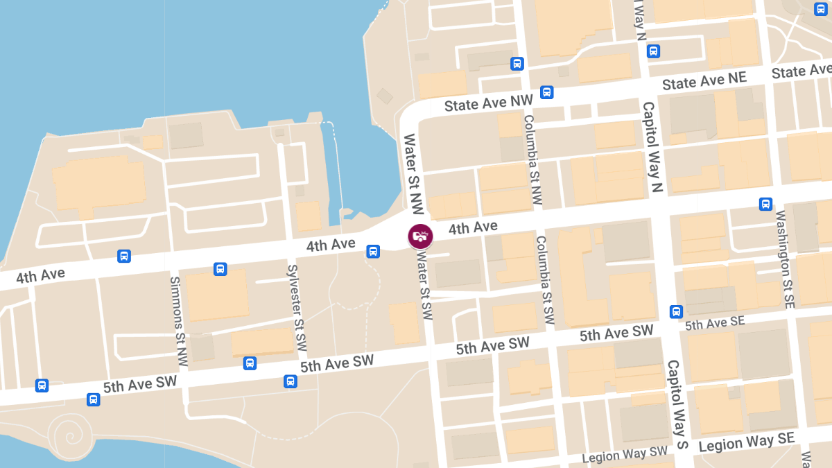 Collision with Possible Injuries at Water St SW & 4th Ave
