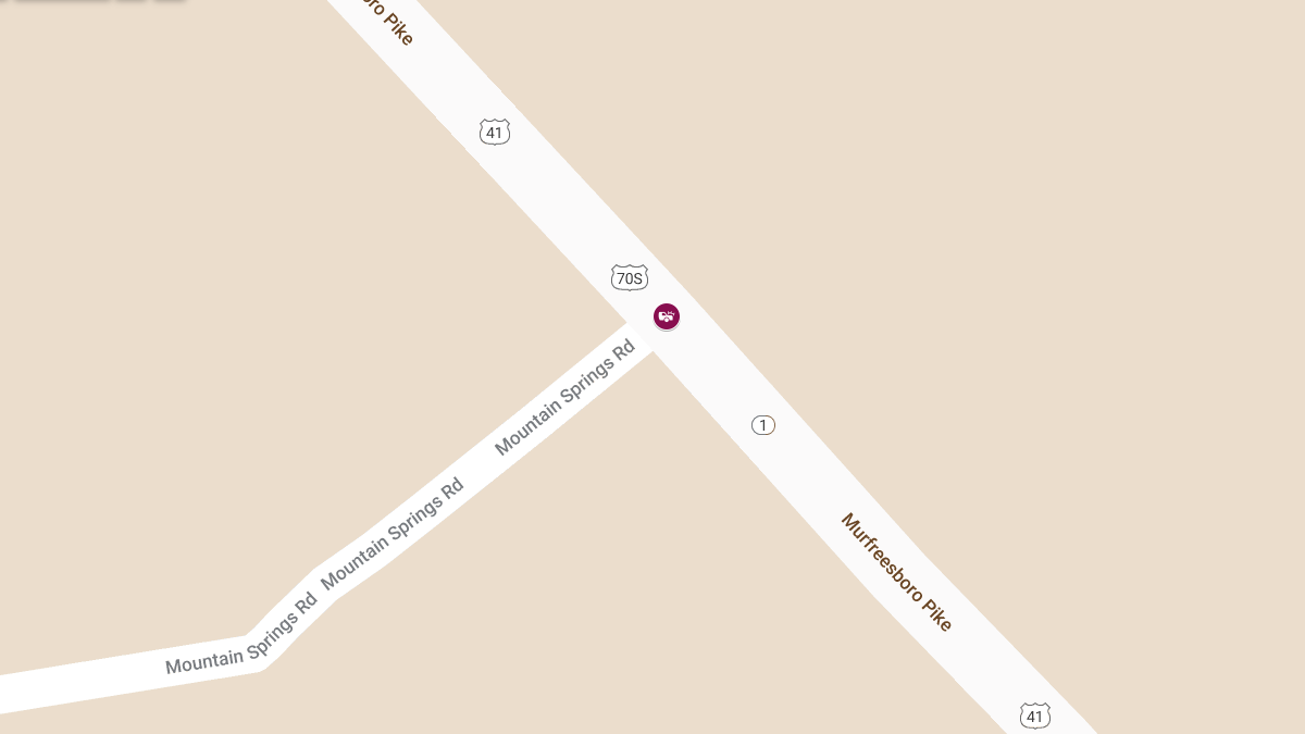 Collison at Mountain Springs Rd & Murfreesboro Pike Leads to Injuries