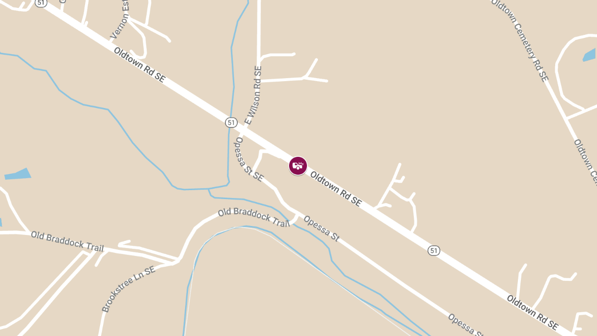 Commercial Vehicle Accident on Oldtown Rd
