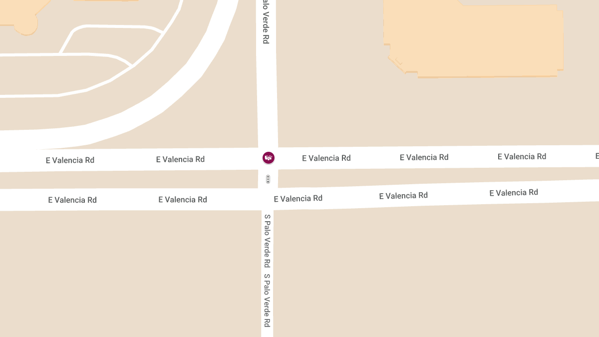 Crash Reported at E Valencia Rd & S Palo Verde Rd