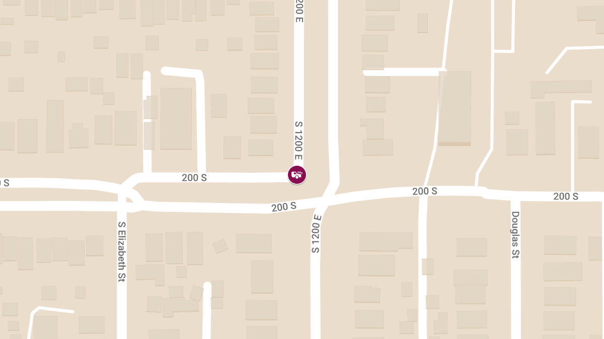 Crash With Injuries at 1200 East & 200 South