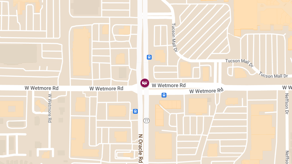 Crash With Injuries at N Oracle Rd and W Wetmore Rd