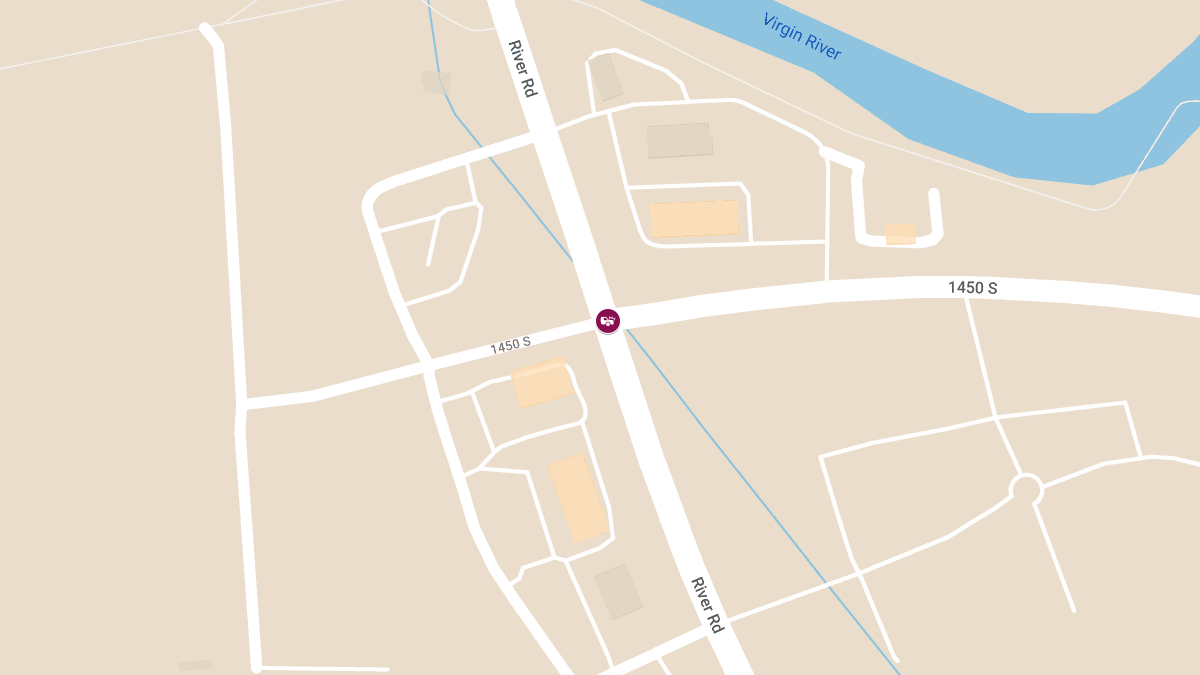 Crash at River Rd & 1450 S With Injuries