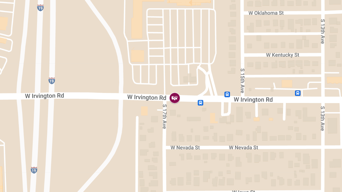 Crash With Possible Injury at W Irvington Rd & S 17th Ave