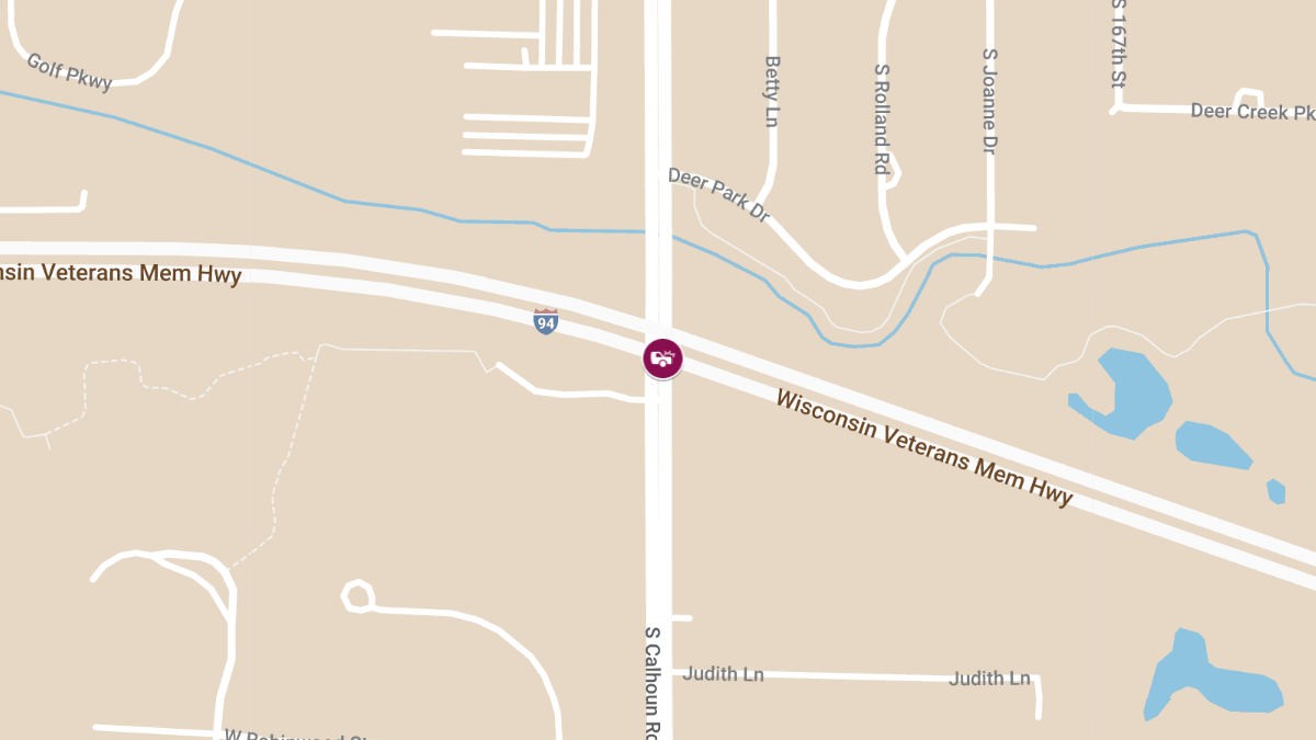 Crash at Calhoun Rd n of 94