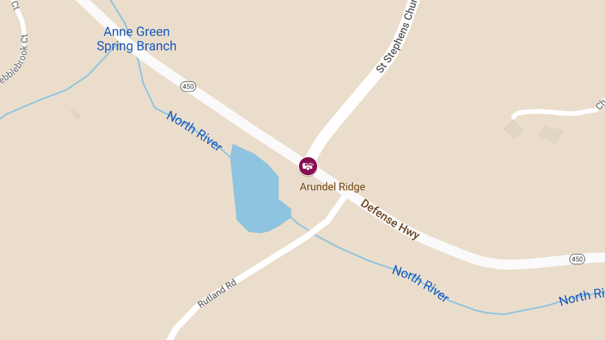 Crash at Defense Hwy & Saint Stephens Church Rd Leaves One Injured