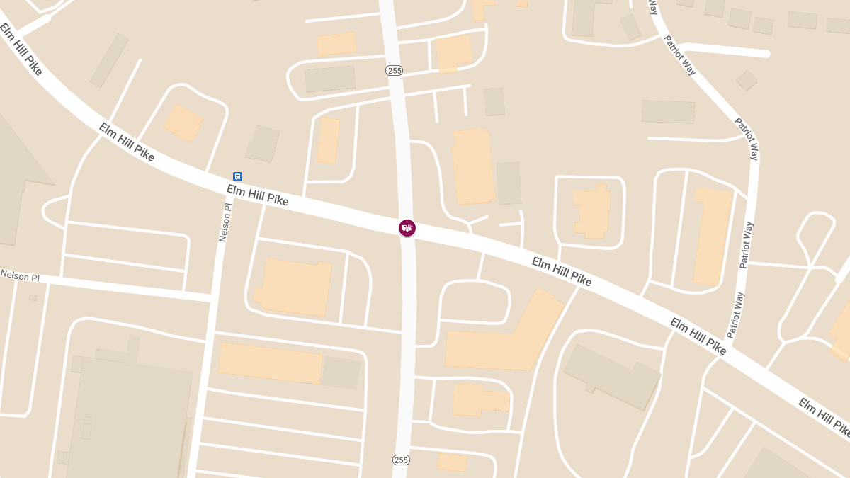 Crash at Elm Hill Pike and Donelson Pike Leads to Injuries