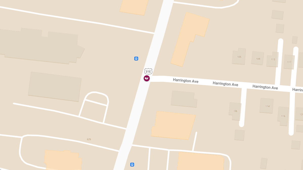 Crash at Harrington Ave and Gallatin Pike S Results in Injuries