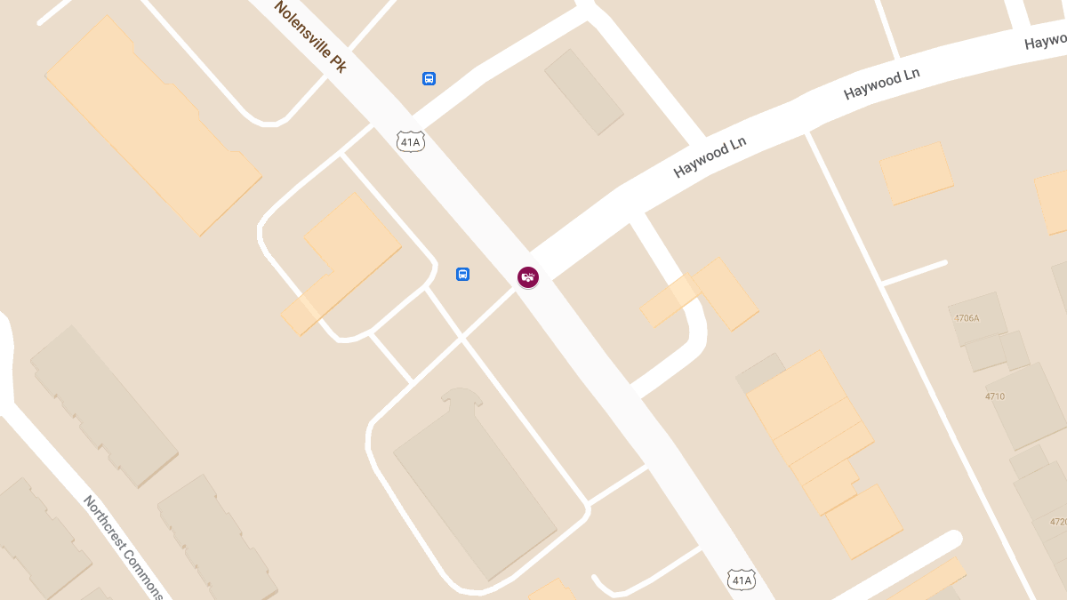 Crash at Haywood Ln & Nolensville Pike Causes Injuries