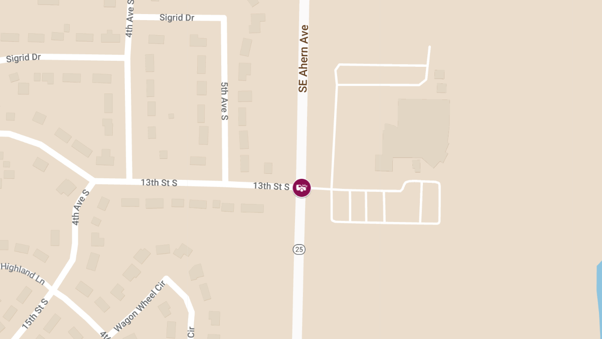 Crash at Highway 25 and 13th Street South Causes Injuries