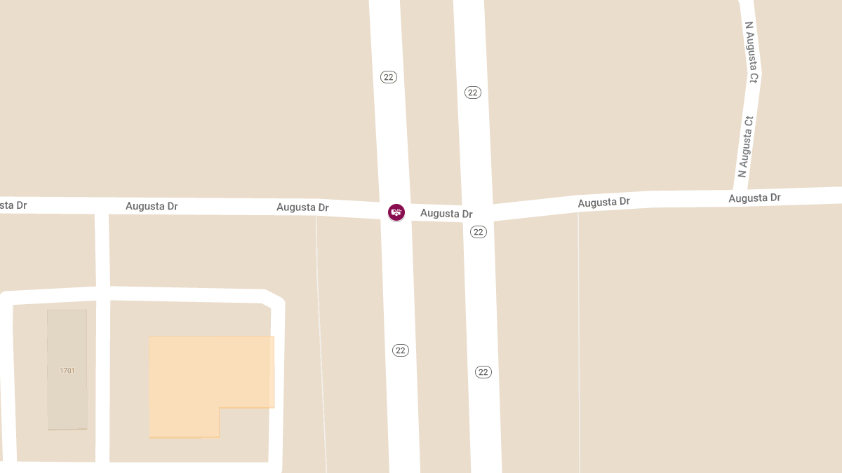 Crash at Hwy 22 & Augusta Dr Causes Injuries