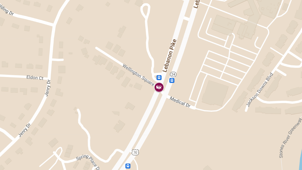 Crash at Lebanon Pike & Wellington Sq Results in Injuries