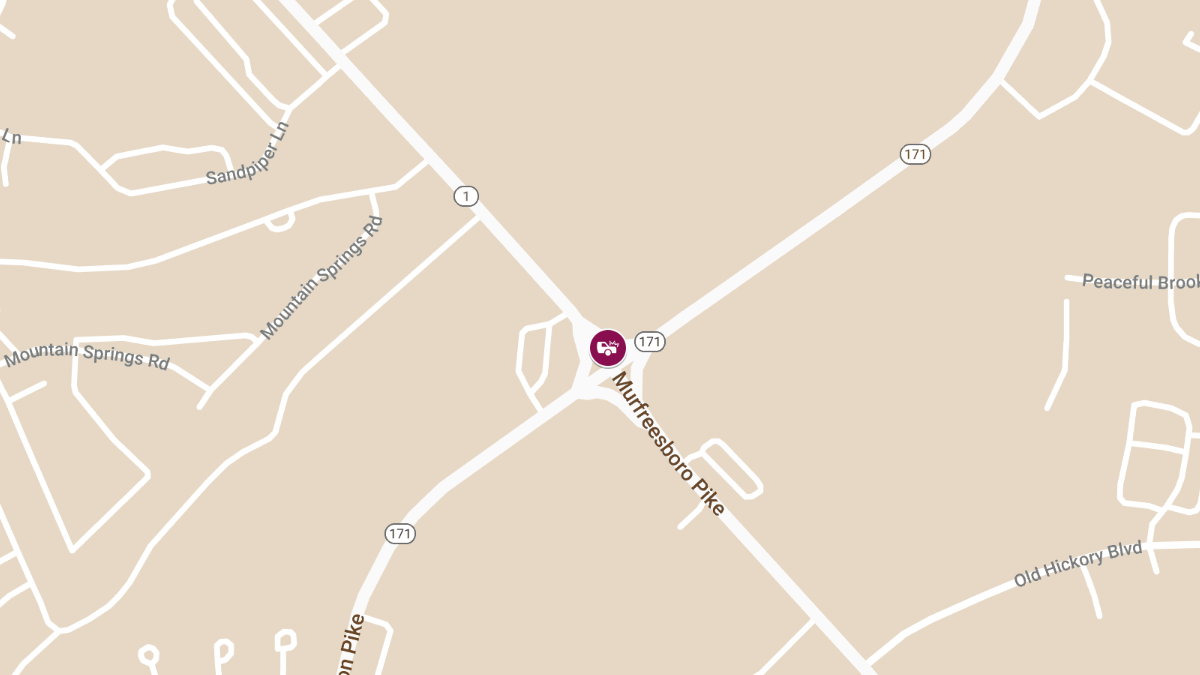 Crash at Murfreesboro Pike & Hobson Pike Leads to Injuries