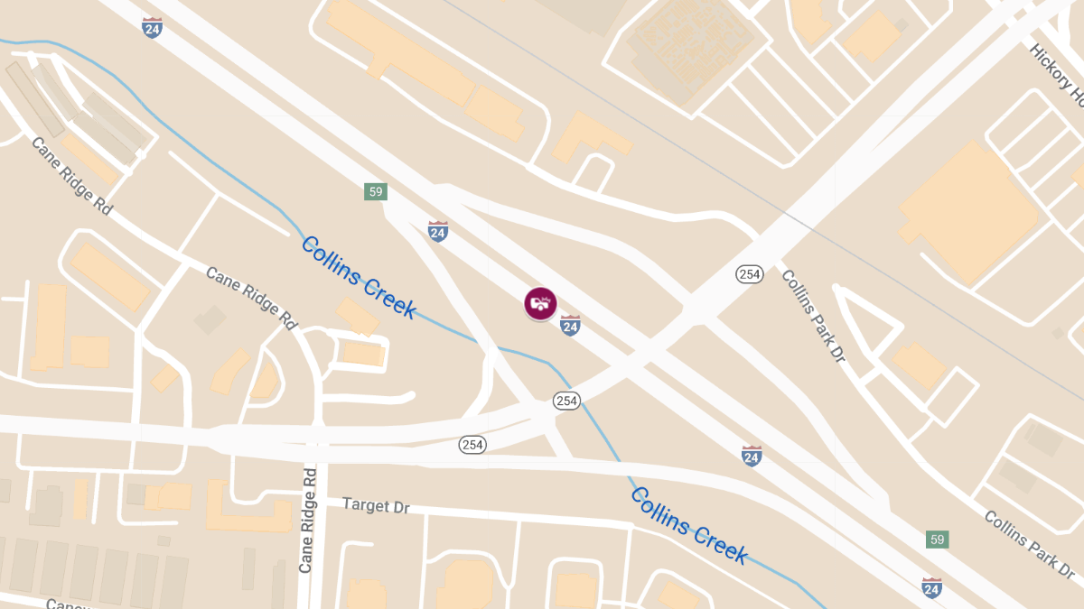 Crash on I-24 Near Bell Road exit Results in Injuries
