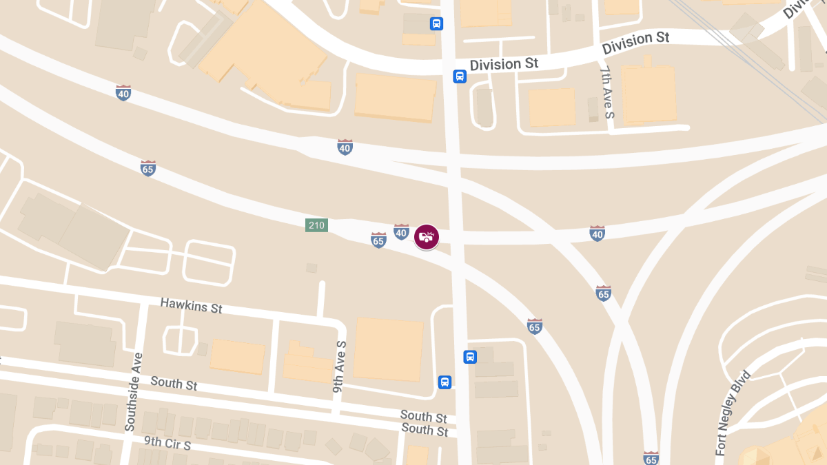 Crash on I-40 W at Exit 210C Results in Injuries
