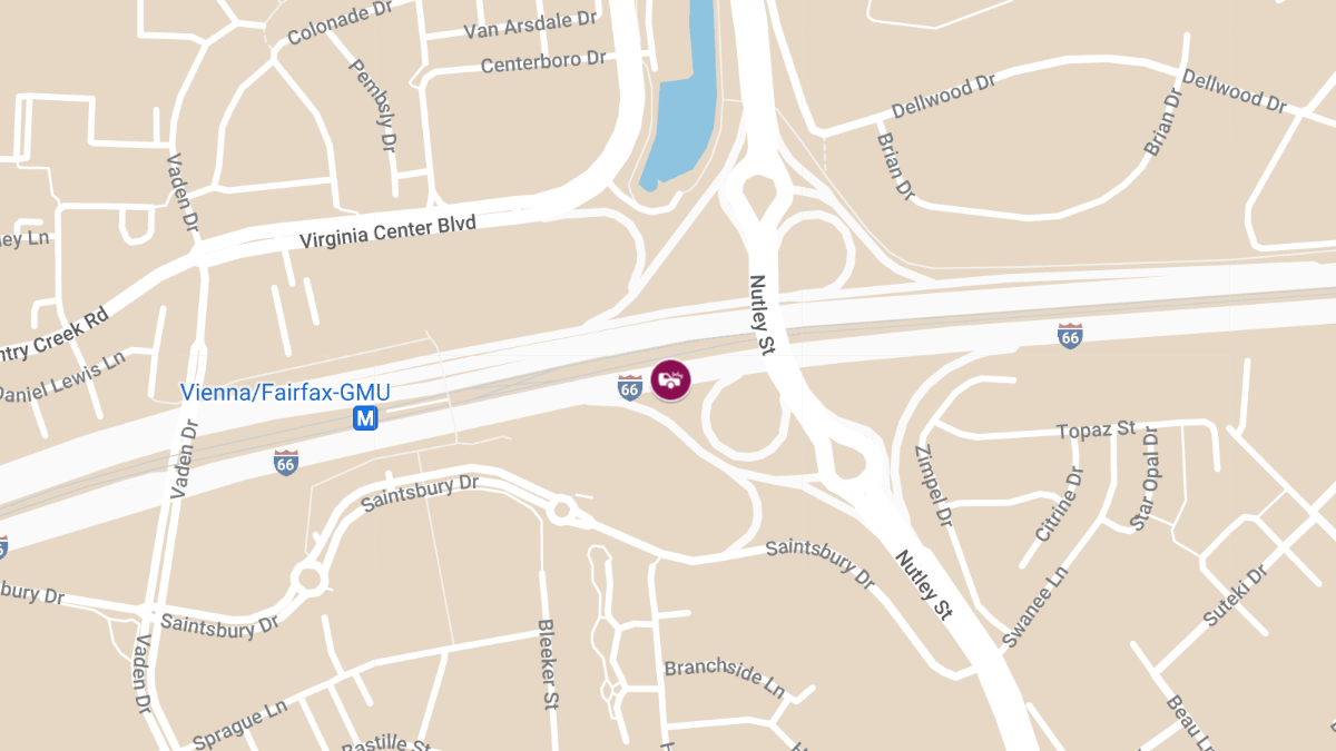 Crash on I-66 Near Nutley St Leaves Two Injured