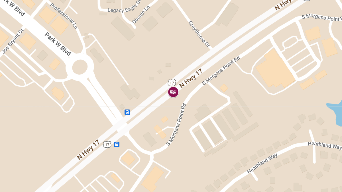 Crash on N Hwy 17 Causes Injuries