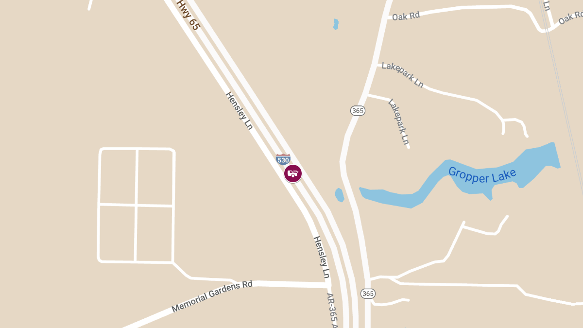 Crash on NB I-530 Near Exit 12 Causes Injuries