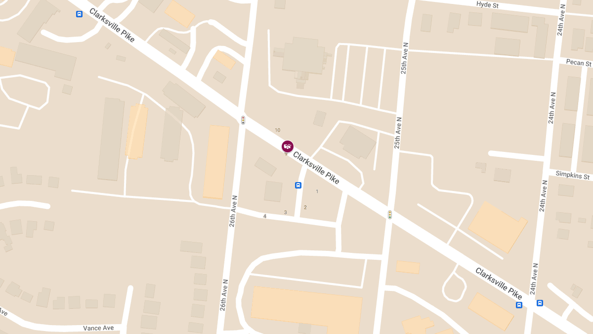 Crash with Injuries at 2611 Clarksville Pike
