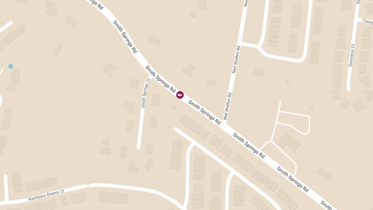 Crash with Injuries at 2664 Smith Springs Rd