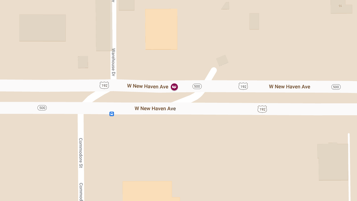 Crash with Injuries at 3555 W New Haven Ave