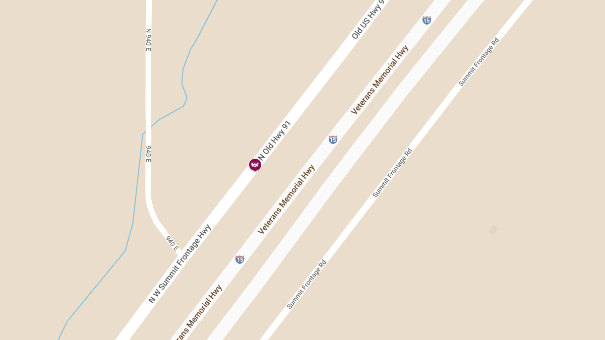 Crash with Injuries at 3581 N Old Hwy 91