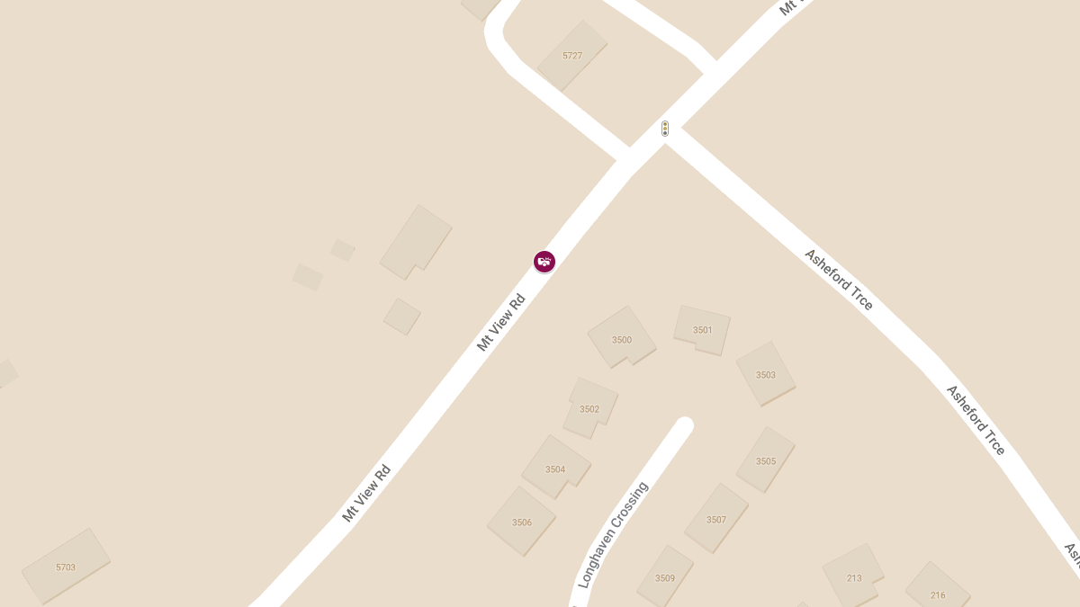 Crash with Injuries at 5764 Mt View Rd