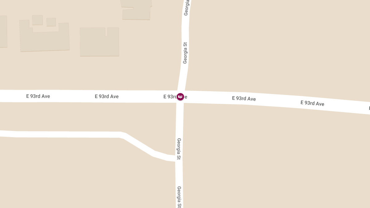 Crash with Injuries at 93rd Ave & Georgia St