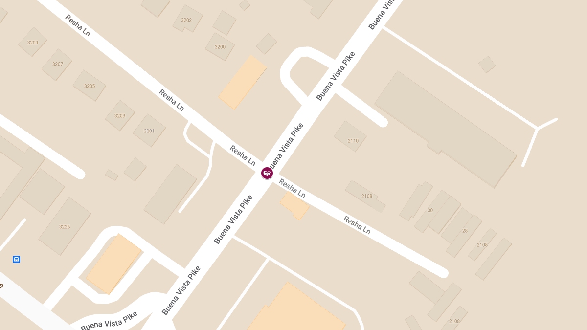 Crash with Injuries at Buena Vista Pike and Resha Ln