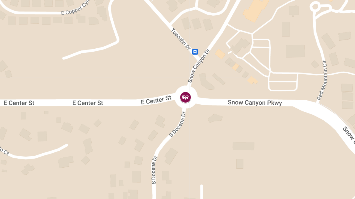 Crash with Injuries at Center St & Snow Canyon Pkwy