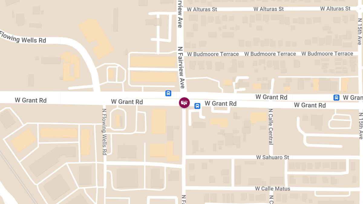 Crash with Injuries at Grant Rd & Fairview Ave