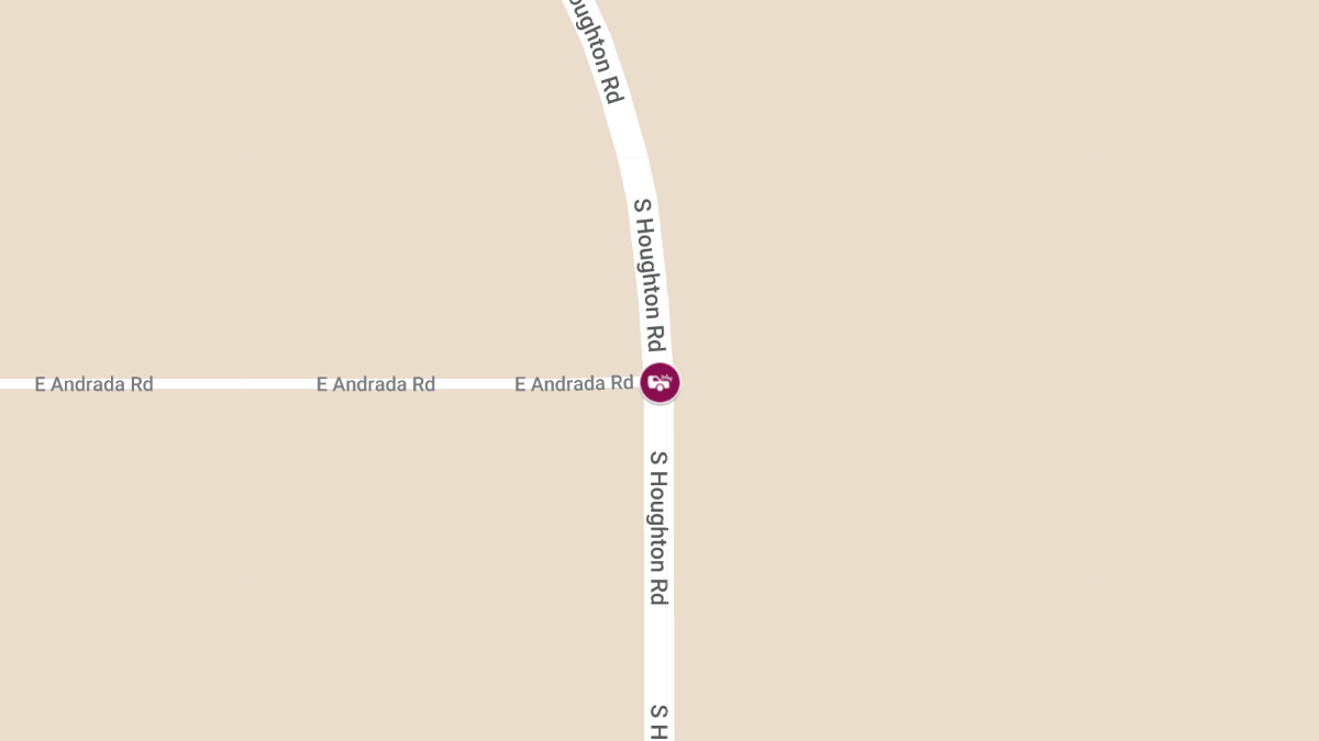 Crash with Injuries at Houghton Rd & Andrada Rd