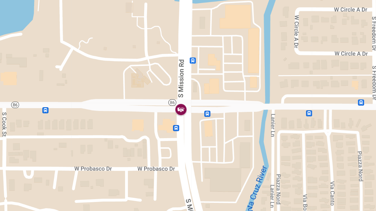 Crash with Injuries at Mission Rd & W Ajo Way