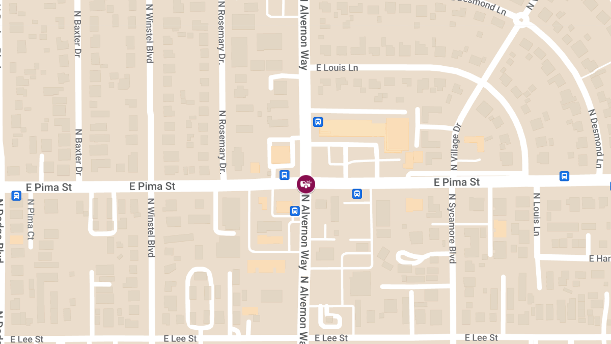 Crash with Injuries at Pima St & Alvernon Way