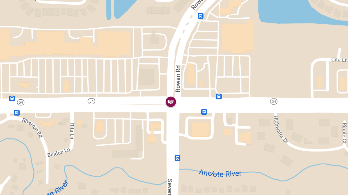 Crash with Injuries at SR-54 & Rowan Rd