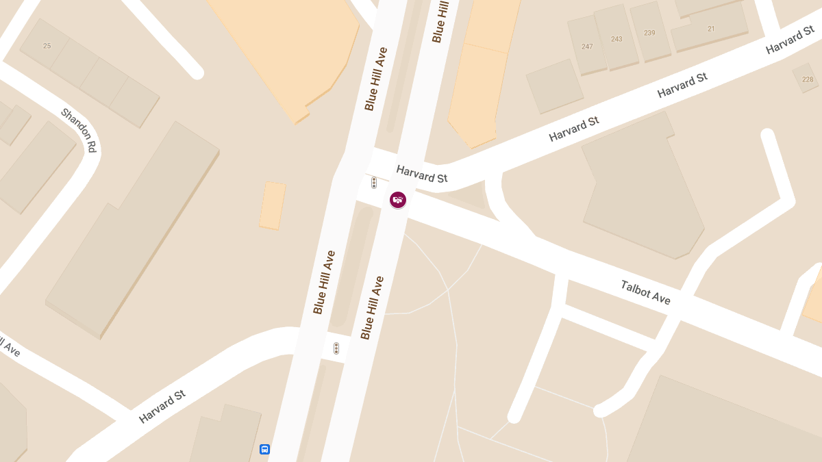 Crash with Injuries at Talbot Ave & Blue Hill Ave