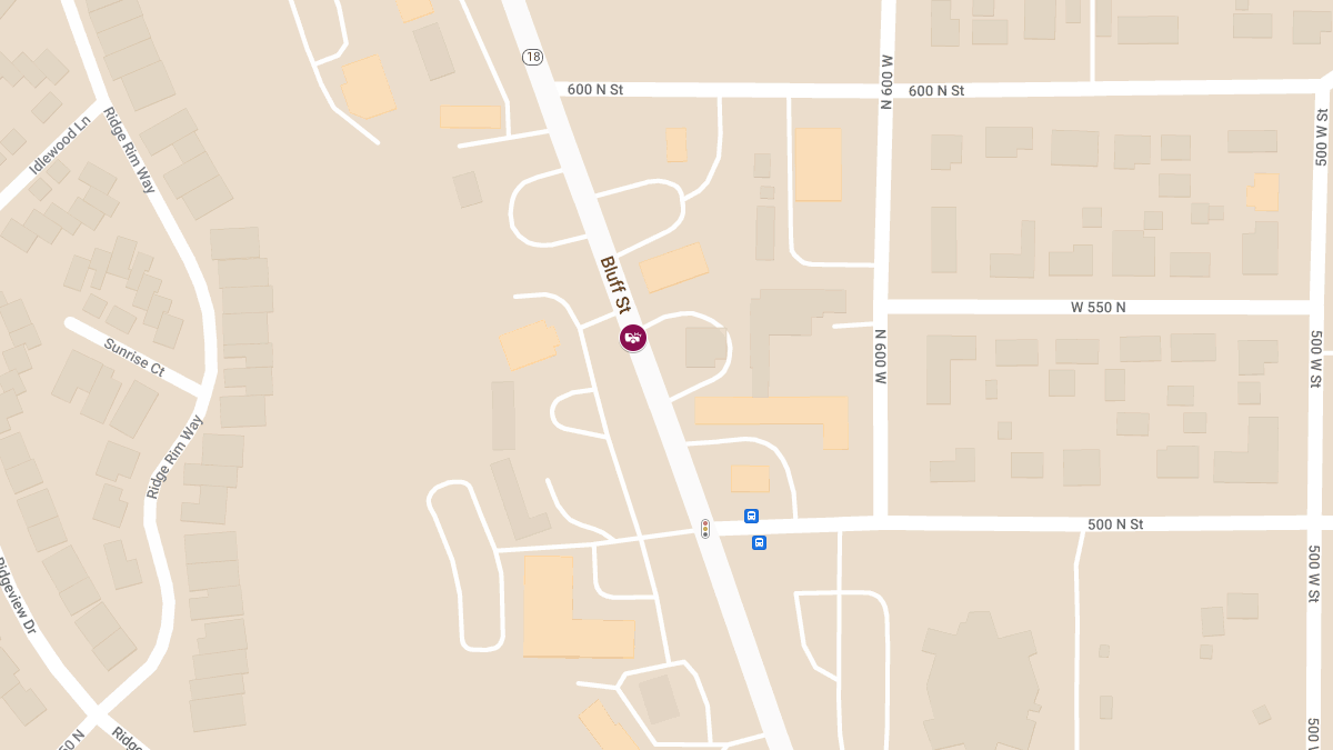 Crash with Injuries on 600 North Bluff St
