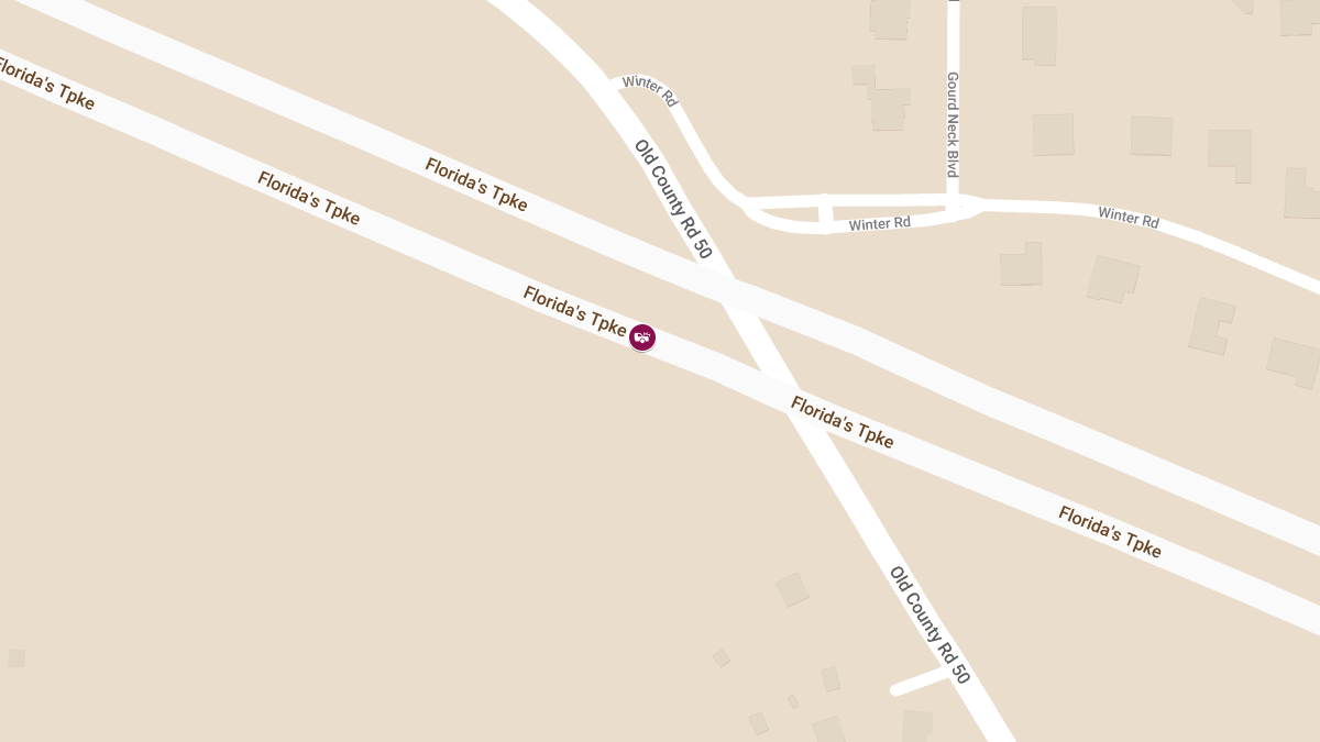 Crash with Injuries on Florida's Tpke SB at MM280