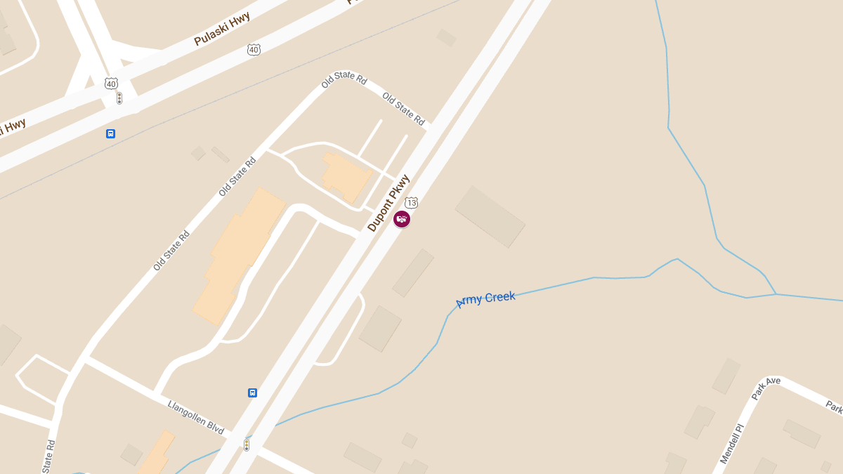 Crash with Injuries on Route 13 South of Route 40 Split