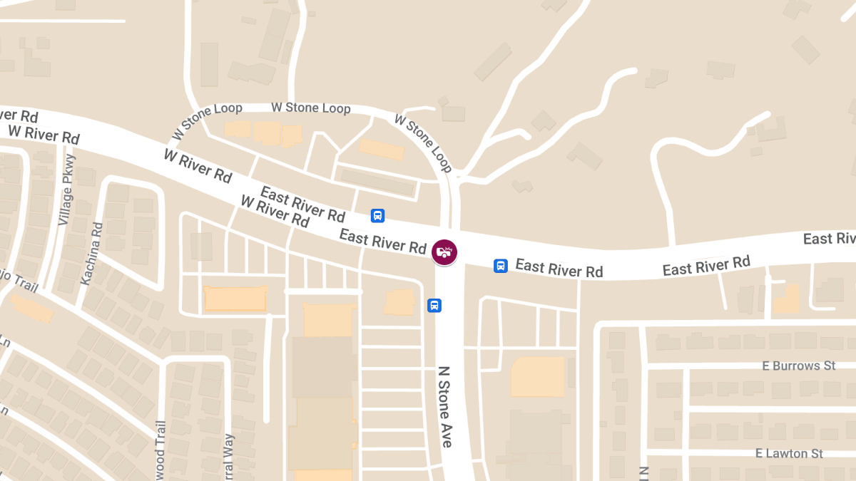 Crash with Injuries on Stone Ave Near River Rd