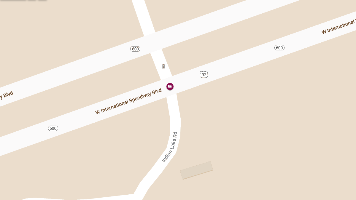 Crash with Injuries on W International Speedway Blvd at Indian Lake Rd