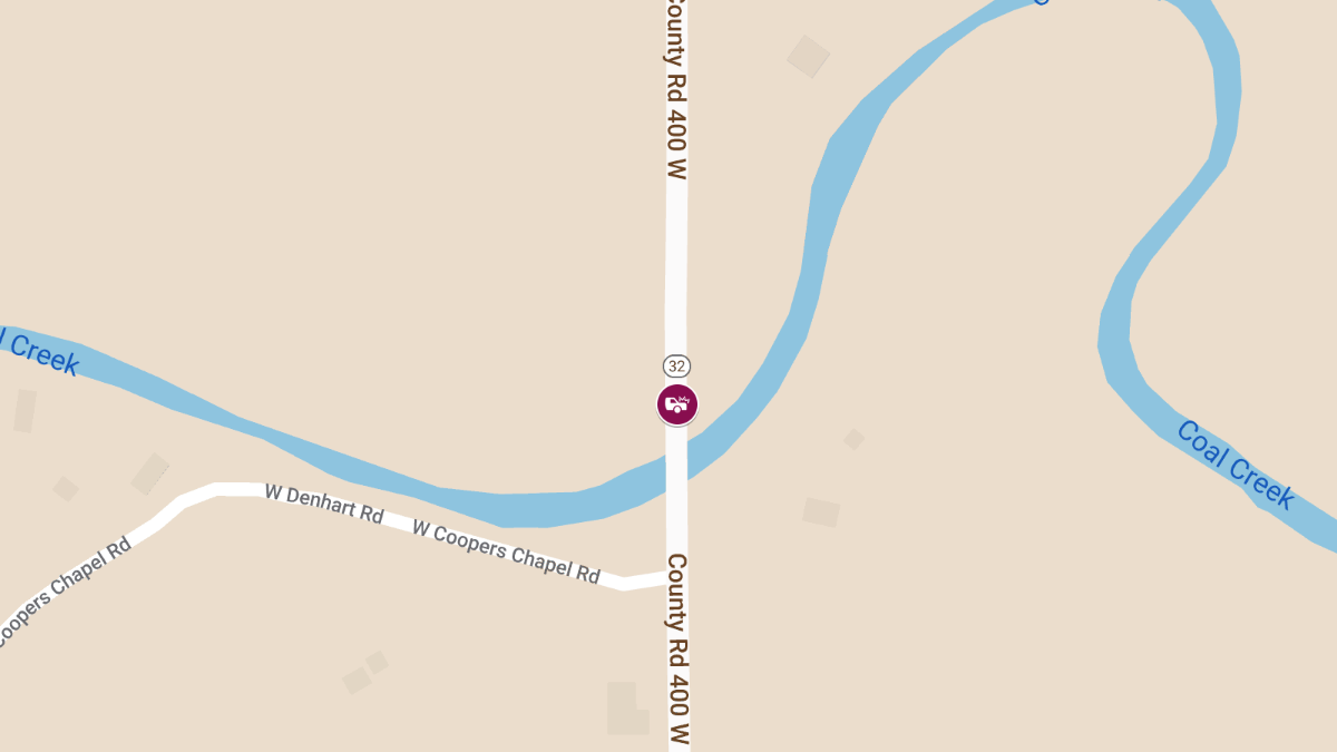 Crash with Injury at 5158 W State Rd 32