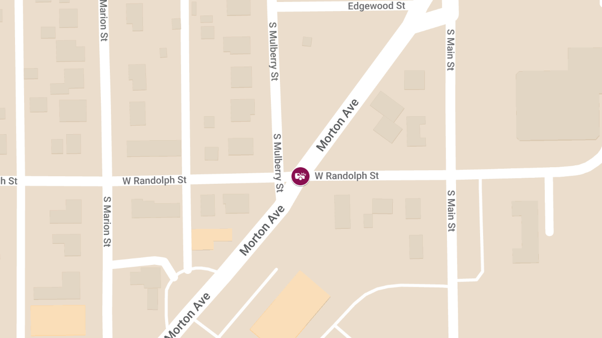 Crash with Injury at Morton Ave & West Randolph