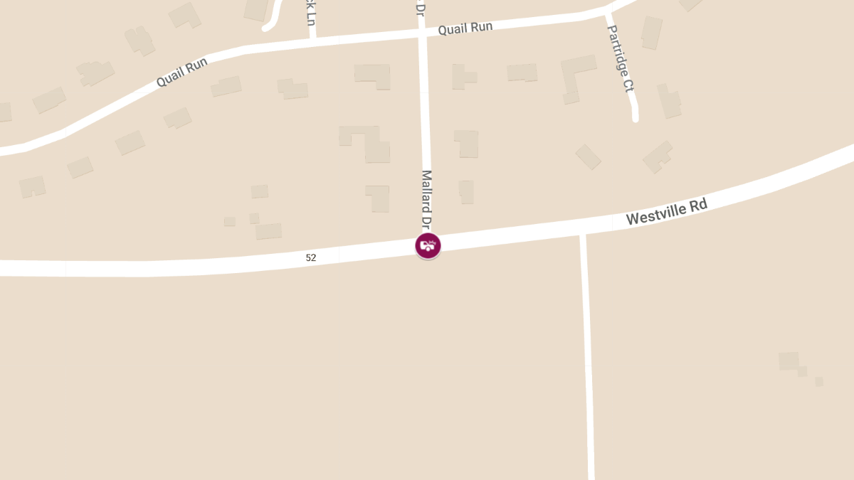 Critical Injury Crash with Entrapment at Mallard Dr & Westville Rd